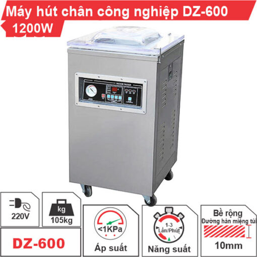 Máy Hút Chân Không Công Nghiệp DZ- 600