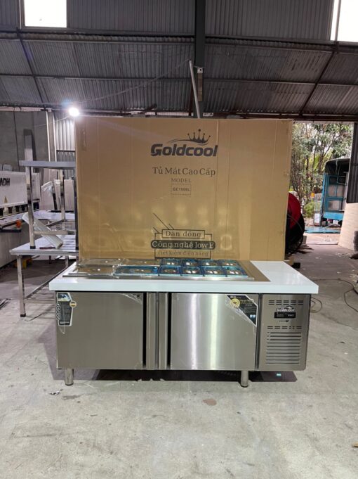 Tủ Bàn Mát Salad 16 Khay 1.8M GoldCool